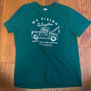 Old Navy Christmas pajama shirt